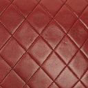 Chanel Medium Classic Single Flap Bag Burgundy Quilted Lambskin With Gold-Tone Hardware