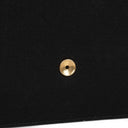Chanel Medium Classic Vintage Black Quilted Jersey Single Flap Bag With Gold-Tone Hardware