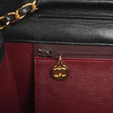 Chanel Medium Classic Vintage Black Quilted Lambskin Single Flap Bag With 24K Gold-Plated Hardware