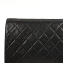 Chanel Medium Classic Vintage Black Quilted Lambskin Single Flap Bag With 24K Gold-Plated Hardware