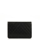 Chanel Medium Classic Vintage Black Quilted Lambskin Single Flap Bag With 24K Gold-Plated Hardware
