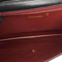 Chanel Medium Classic Vintage Black Quilted Lambskin Single Flap Bag With 24K Gold-Plated Hardware