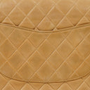 Chanel Medium Classic Vintage Double Flap Bag Beige Quilted Lambskin With Silver-Tone Hardware