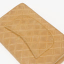 Chanel Medium Classic Vintage Double Flap Bag Beige Quilted Lambskin With Silver-Tone Hardware