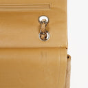 Chanel Medium Classic Vintage Double Flap Bag Beige Quilted Lambskin With Silver-Tone Hardware