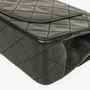 Chanel Small Classic Vintage Double Flap Bag Black Quilted Lambskin 24K Gold-Plated Hardware