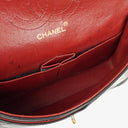 Chanel Medium Classic Vintage Double Flap Bag Black Quilted Lambskin 24K Gold-Plated Hardware
