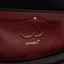 Chanel Medium Classic Vintage Double Flap Bag Black Quilted Lambskin With 24K Gold-Plated Hardware