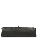 Chanel Medium Classic Vintage Double Flap Bag Black Quilted Lambskin With 24K Gold-Plated Hardware