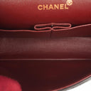 Chanel Medium Classic Vintage Double Flap Bag Black Quilted Lambskin With 24K Gold-Plated Hardware