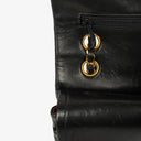Chanel Medium Classic Vintage Double Flap Bag Black Quilted Lambskin With 24K Gold-Plated Hardware