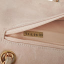 Chanel Medium Classic Vintage Double Flap Bag Suede 24K Gold-Plated Hardware