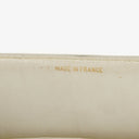 Chanel Medium Classic Vintage Double Flap Bag White Quilted Lambskin 24K Gold-Plated Hardware