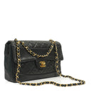 Chanel Medium Classic Vintage Single Flap Bag Quilted Lambskin 24K Gold-Plated Hardware, 1989-1991
