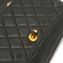 Chanel Medium Classic Vintage Single Flap Bag Quilted Lambskin 24K Gold-Plated Hardware