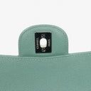 Chanel Medium Double Flap Bag Quilted Caviar Leather With Silver-Tone Hardware