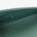 Chanel Medium Double Flap Bag Quilted Caviar Leather With Silver-Tone Hardware
