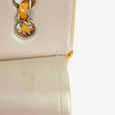 Chanel Medium Double Flap Bag Quilted Patent Leather With Silver-Tone Hardware