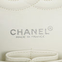 Chanel Medium Double Flap Bag Quilted Patent Leather With Silver-Tone Hardware