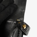 Chanel Medium Double Sided Flap Bag Black Quilted Patent Leather 24K Gold-Plated Hardware