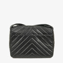 Chanel Medium Flap Bag Black Chevron Lambskin 24K Gold-Plated Hardware