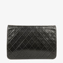 Chanel Medium Single Flap Bag Black Quilted Lambskin With Gold-Tone Hardware