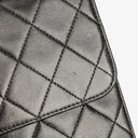 Chanel Medium Single Flap Bag Black Quilted Lambskin With Gold-Tone Hardware