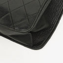 Chanel Meduim Classic Single Flap Bag Black Quilted Lambskin With 24K Gold-Plated Hardware