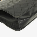 Chanel Meduim Classic Single Flap Bag Black Quilted Lambskin With 24K Gold-Plated Hardware