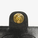 Chanel Meduim Classic Single Flap Bag Black Quilted Lambskin With 24K Gold-Plated Hardware