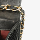 Chanel Meduim Classic Single Flap Bag Black Quilted Lambskin With 24K Gold-Plated Hardware