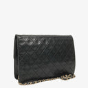 Chanel Meduim Classic Single Flap Bag Black Quilted Lambskin With 24K Gold-Plated Hardware