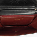 Chanel Meduim Classic Single Flap Bag Black Quilted Lambskin With 24K Gold-Plated Hardware