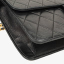 Chanel Meduim Classic Single Flap Bag Black Quilted Lambskin With 24K Gold-Plated Hardware