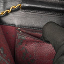 Chanel Meduim Classic Single Flap Bag Black Quilted Lambskin With 24K Gold-Plated Hardware