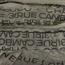 Chanel Metallic Coated Canvas Unlimited Ligne Silver Hobo Bag