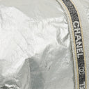 Chanel Metallic Quilted Nylon Boston Bag