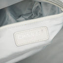 Chanel Metallic Quilted Nylon Boston Bag