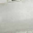 Chanel Mini Rectangular Single Flap Bag Metalic Silver Quilted Lambskin SIlver Tone Hardware