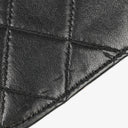 Chanel Mini Classic Black Quilted Lambskin Full Flap Wallet On Chain WOC With 24K Gold-Plated Hardware