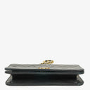 Chanel Mini Classic Black Quilted Lambskin Full Flap Wallet On Chain WOC With 24K Gold-Plated Hardware