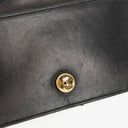Chanel Mini Classic Black Quilted Lambskin Full Flap Wallet On Chain WOC With 24K Gold-Plated Hardware