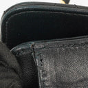 Chanel Mini Classic Black Quilted Lambskin Full Flap Wallet On Chain WOC With 24K Gold-Plated Hardware