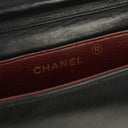 Chanel Mini Classic Black Quilted Lambskin Full Flap Wallet On Chain WOC With 24K Gold-Plated Hardware