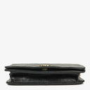 Chanel Mini Classic Black Quilted Lambskin Full Flap Wallet On Chain WOC With 24K Gold-Plated Hardware