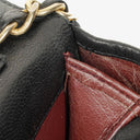Chanel Mini Classic Black Quilted Lambskin Full Flap Wallet On Chain WOC With 24K Gold-Plated Hardware