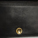 Chanel Mini Classic Black Quilted Lambskin Leather Full Flap Wallet On Chain WOC With 24K Gold-Plated Hardware