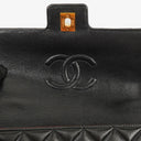 Chanel Mini Classic Kelly Vintage Black Quilted Lambskin With 24K Gold-Plated Hardware
