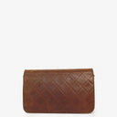 Chanel Mini Classic Quilted Lambskin Full Flap Wallet On Chain WOC With 24K Gold-Plated Hardware