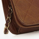 Chanel Mini Classic Quilted Lambskin Full Flap Wallet On Chain WOC With 24K Gold-Plated Hardware